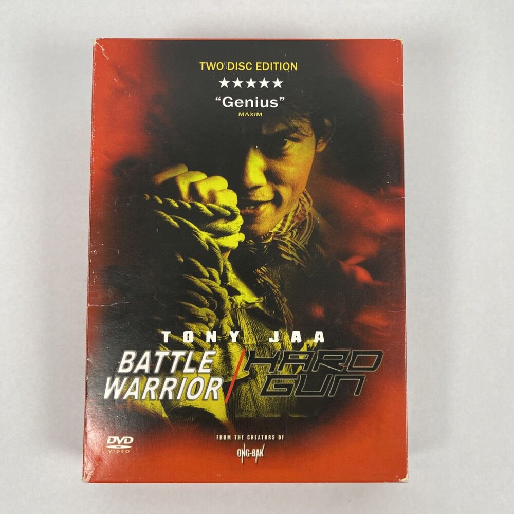 Tony Jaa Double Feature Two Disc Edition - Battle Warrior / Hard Gun (DVD, 2010)